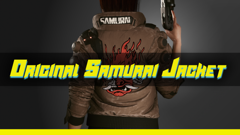 Original Samurai Jacket - Cyberpunk 2077 mod | Download Mod for