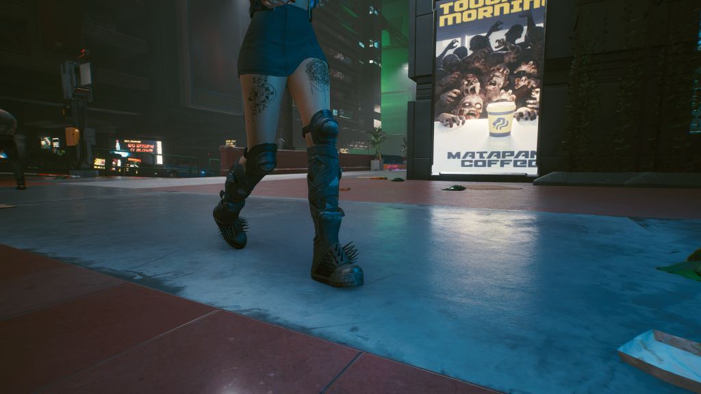 Street Samurai Boots - Cyberpunk 2077 mod | Download Mod for Cyberpunk 2077